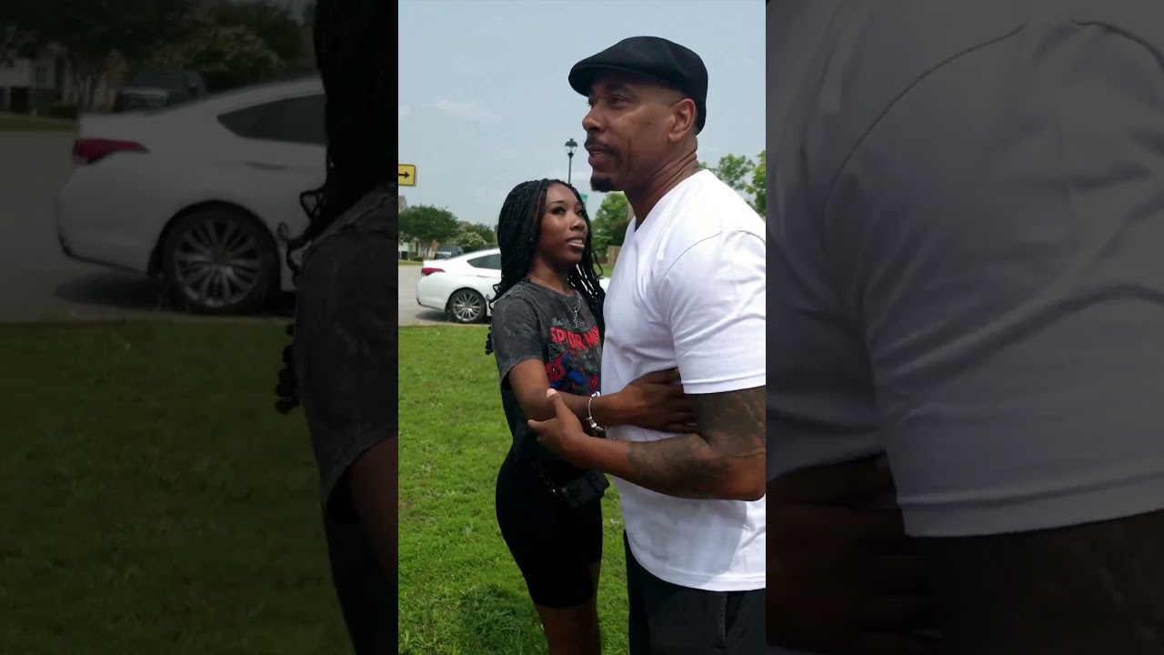 Caught off guard ... Side Chick pop up #comedy