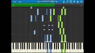 OMORI my time - bo en (tutorial piano) synthesia
