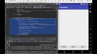 [TheShitCode] - Demo Volley with text, image and json request in Android