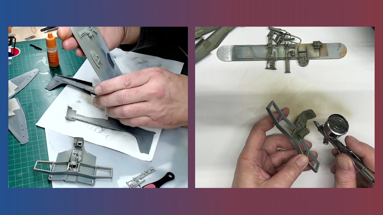 🇨🇿 Aktuálky (Newsreel) Ep. 2.- Barvení kokpitu Ju-87B 🇺🇸 Painting the cockpit of the Ju-87B 🇬🇧