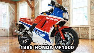 видео: 1986 ХОНДА VF1000R картинка: 1986 ХОНДА VF1000R