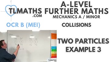 OCR MEI Mechanics Minor E: Collisions: 05 Two Particles Example 3