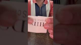 The impossible broken card trick #magic #shorts #cardtricks