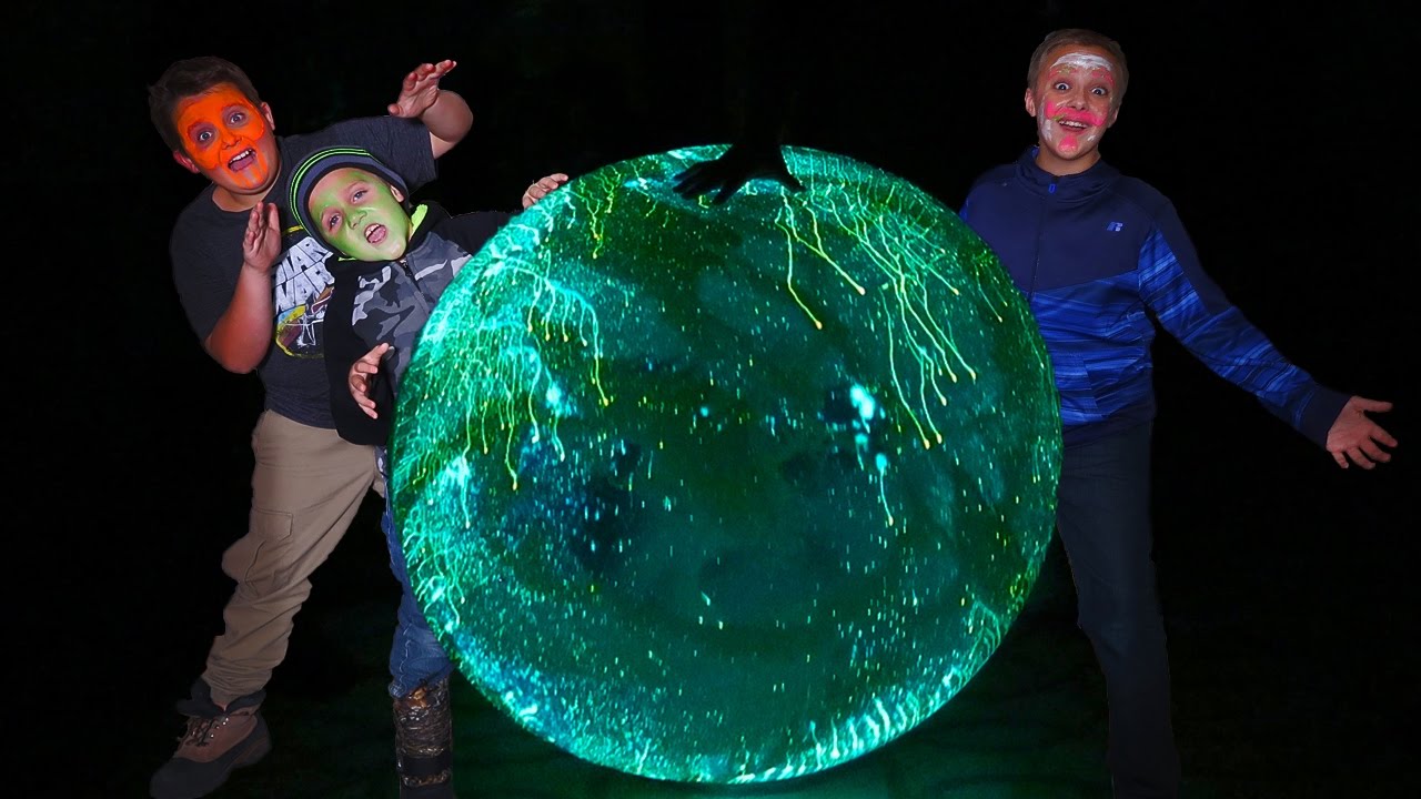 glow wubble bubble ball