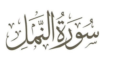 سورة النمل أجمل تلاوة القرآن الكريم : كمال إبراهيم السايس