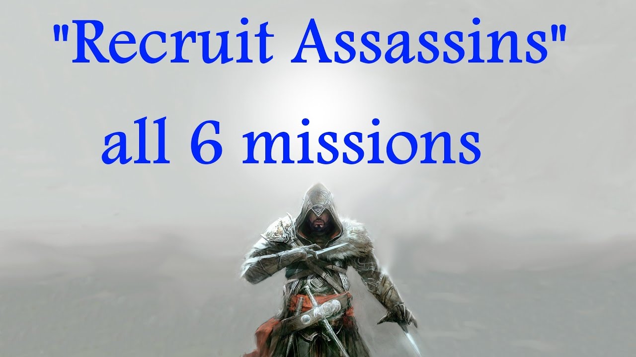 Assassin's Creed: Revelations (2011): All Master Assassin Missions - #1 -  #12, 100% Sync, 4K