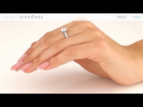 Diamond Ring PD537: 1.00ct - Purely Diamonds