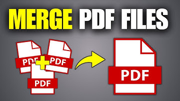 How To Merge PDF Files Into One (PC & Laptop)