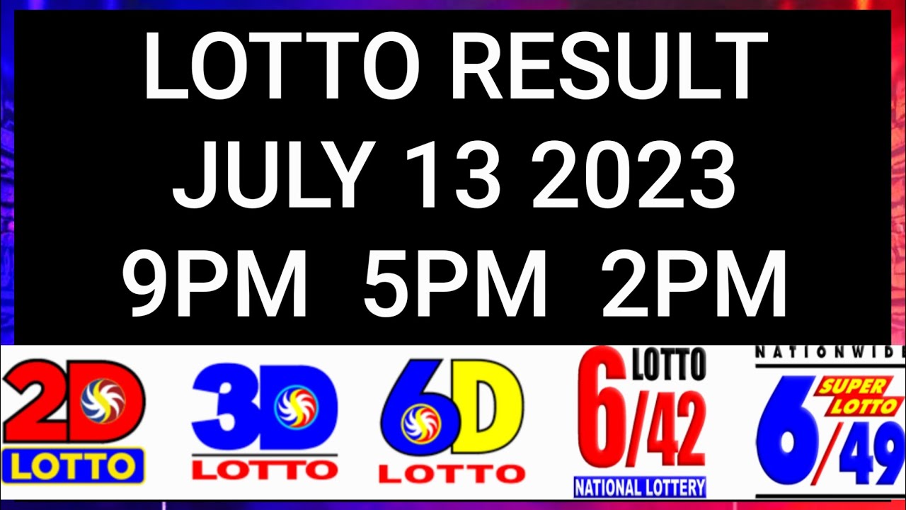 Lotto Result July 13 2023 YouTube lotto-result-july-13-2023-youtube