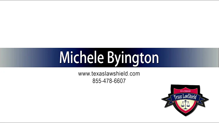 Texas Law Shield Attorney Michele Byington live on...
