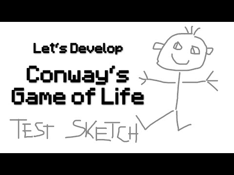 [LD] Conway's Game of Life #22 - Sketching a Test | Let's Develop