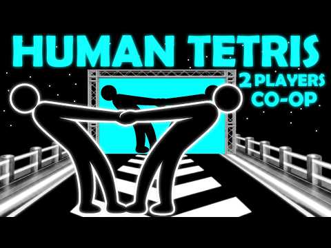 HUMAN TETRIS | CO-OP x 2 PLAYERS | Immersive Interactive Warm Up