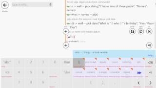 Programmering Touchdevelop inputTest del 2