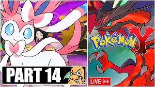 Pokemon Y Nuzlocke Part 14 - VS Gym Leader Valerie No Cap #Live