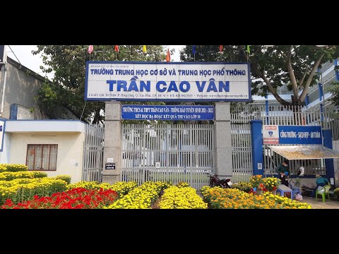 Trường THCS - THPT Trần Cao Vân Tuyển sinh Nội trú Toàn quốc