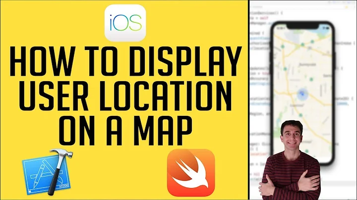 iOS MapKit Tutorial - How To Display Location on a Map