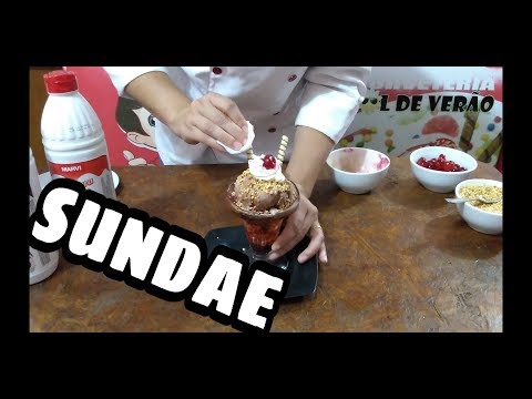 Vídeo: Como Fazer Sundaes De Sorvete