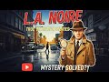 LA Noire pc gameplay  - Intro &amp; Case #1 - Upon Reflection (mission1)