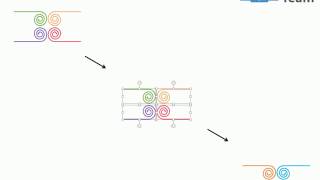 spiral arrows for different process representation
