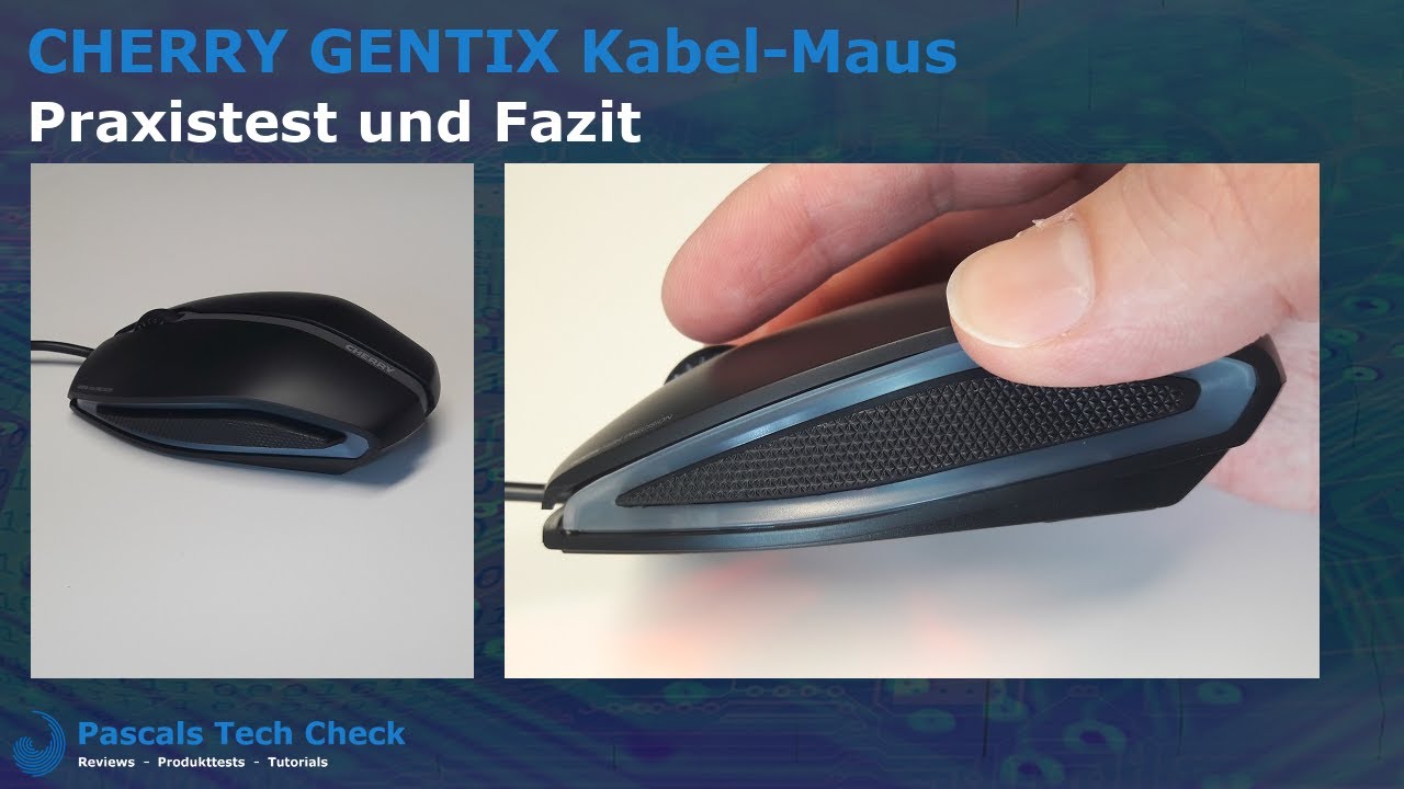 Cherry GENTIX USB Maus || Praxistest (Test) und Fazit