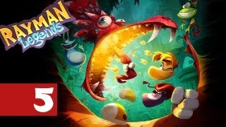 Rayman Legends - Walkthrough - [Co-Op] - Part 5 - Musical Fun