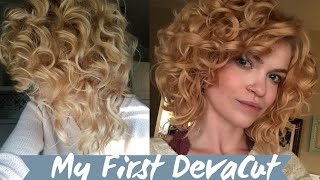 My First DevaCut ? | Curly Girl mini vlog