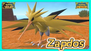 Zapdos (Shiny vs Normal) | Legendary Pokemon | Comparison (Side by Side)