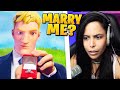 My Teammate Asked Me to MARRY Him in Fortnite...