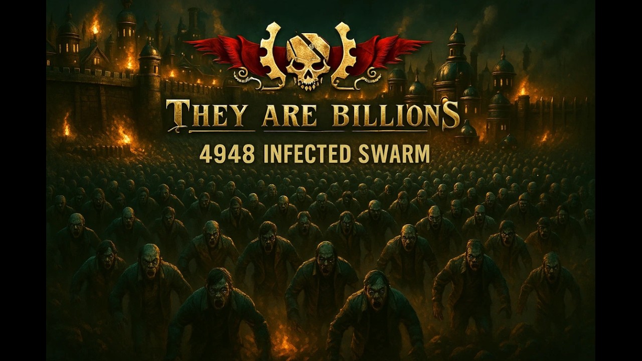 They Are Billions Gameplay Part 22 - CAMPAIGN - 4948 INFECTED SWARM | No Commentary