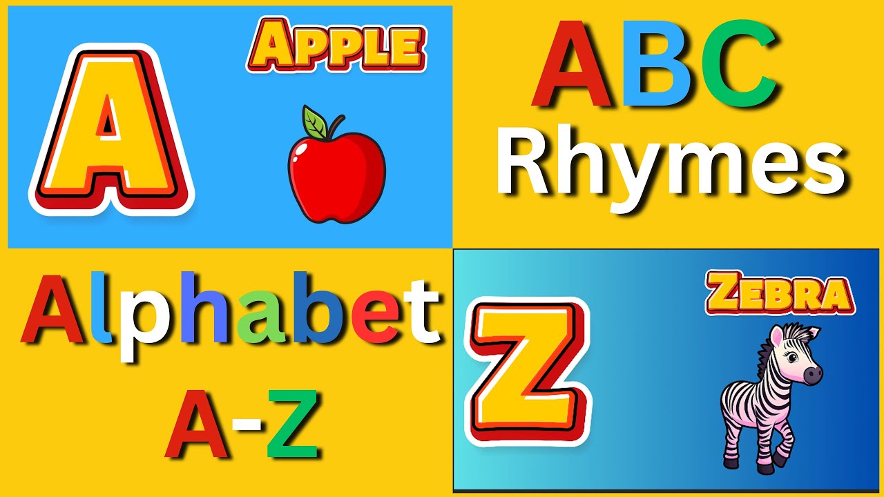 ABC Phonics Song / Alphabet / kids study / ABC for kids / ABC Rhymes ...