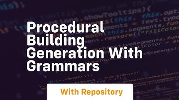 procedural building generation with grammars