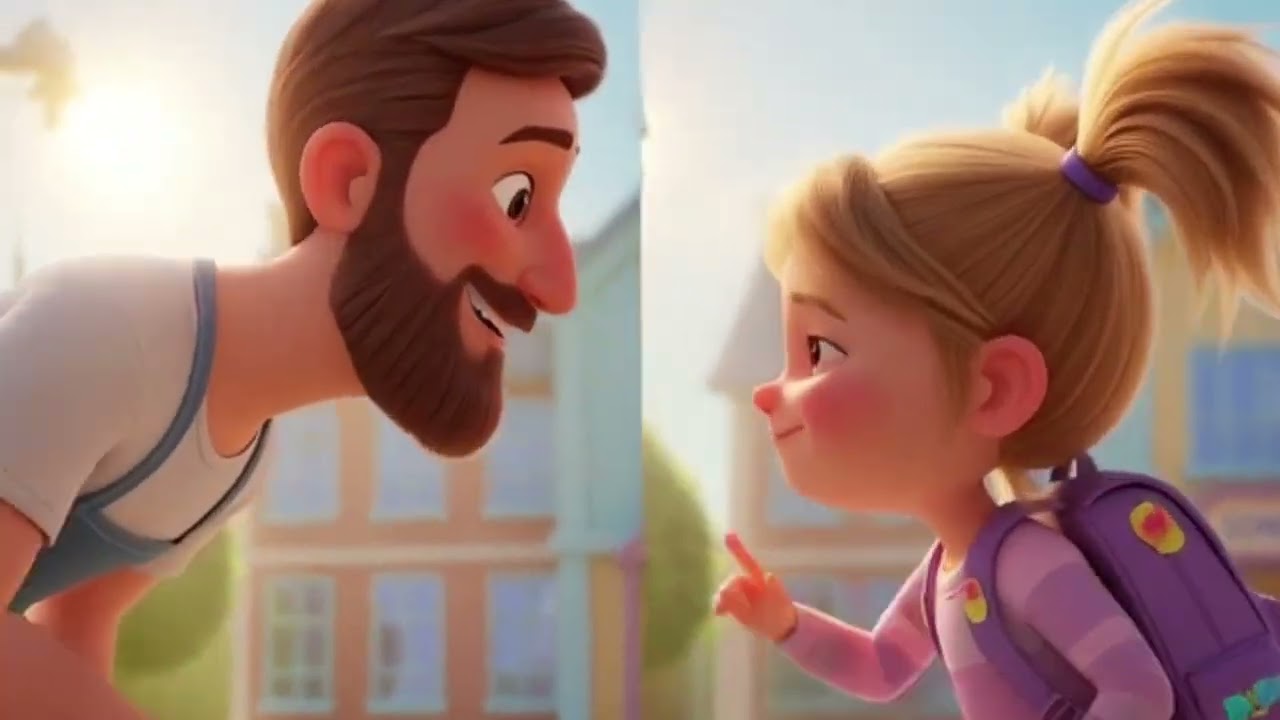 ❤️ Dad & Daughter Bond That Melts Your Heart | 3D Cartoon Short