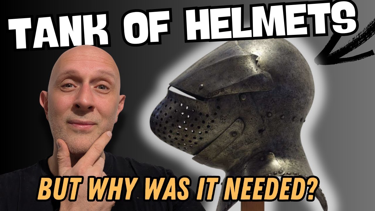 Ultimate BEAST of Medieval Helmets! Why did the Great Bascinet EVOLVE and then DISAPPEAR?