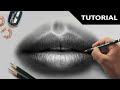 Draw Hyperrealistic lips | Step-by-step | Easiest method