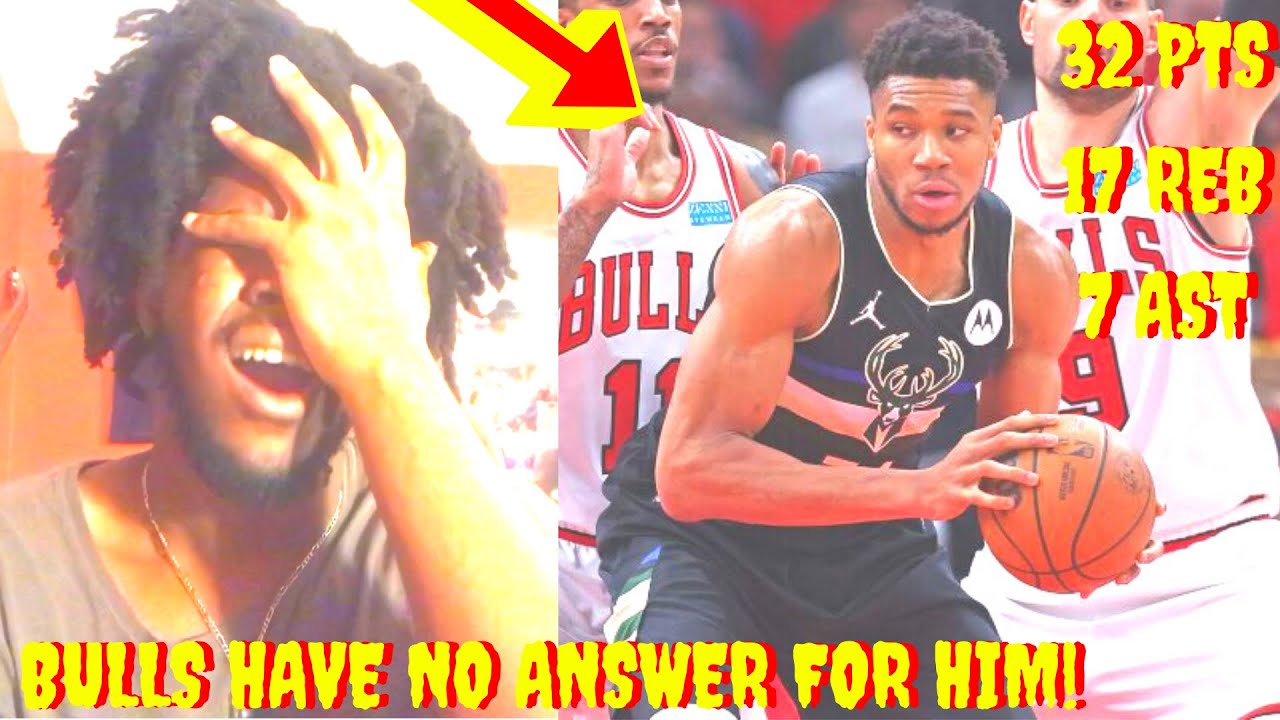 BUCKS VS BULLS REACTION 2022 PLAYOFFS CHICAGO BULLS VS MILWAUKEE BUCKS HIGHLIGHTS REACTION