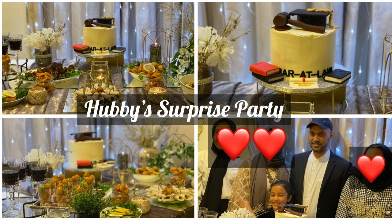 Gorgeous Party Table Decor and Simple Food Preparations|Hubby’s Surprise Party
