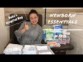 NEWBORN ESSENTIALS - What's in my Baby Hospital Bag | Nins Po