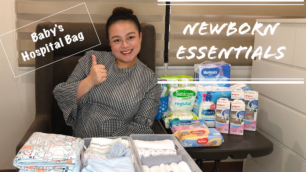 hospital essentials for baby