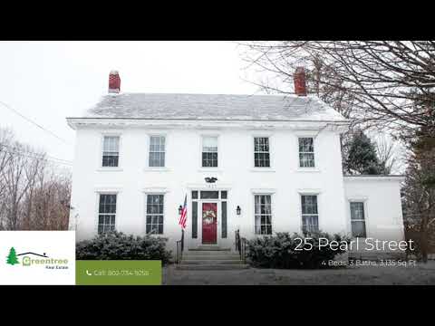 25 Pearl Street, Brandon, VT home video tour