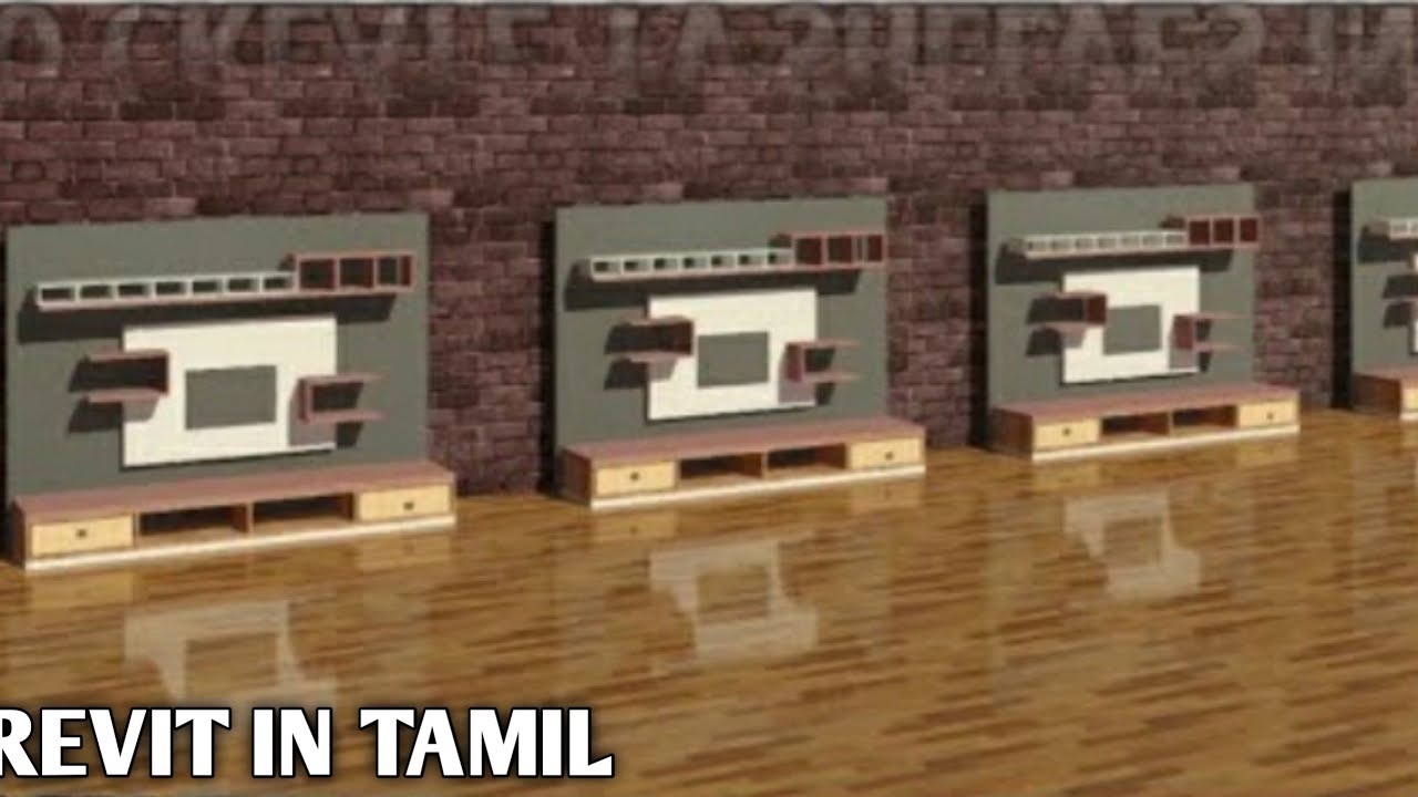 How to create TV shelves in revit. TV shelves 14. YouTube