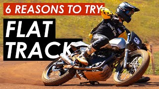 6 Reasons To Try FLAT TRACK Riding With Dirt Craft UK!