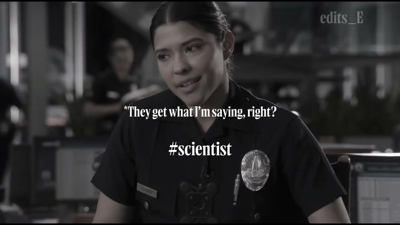 Celina being Celina in The Rookie 😝