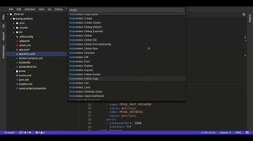 VSCode K8s tooling in Theia from Eclipse Che