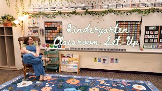 Welcome to My Kinder-Garden 🌿 classroom setup vlog