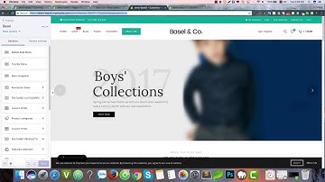 Basel Shopify - Use and config about me page
