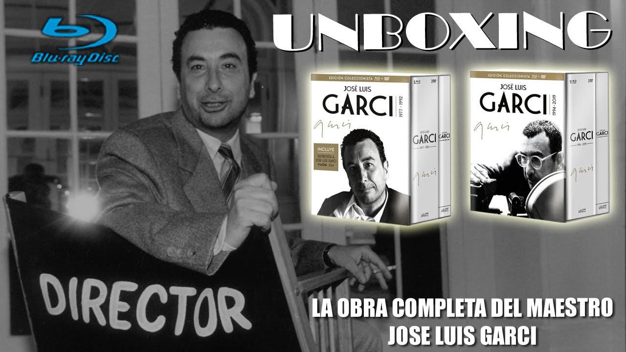 💥JOSE LUIS GARCI - FILMOGRAFÍA VOL.1 Y VOL.2💥 Edición Coleccionista BLURAY 🎬 UNBOXING 🎬
