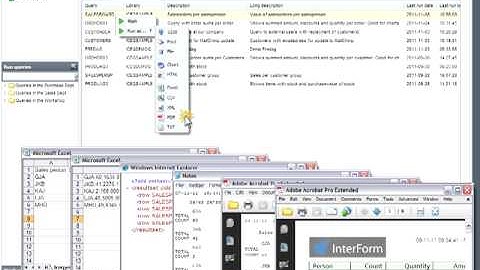 IceQuery for IBM i™ (AS/400) by System & Method