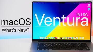macOS 13.1 Ventura RC is Out! - What