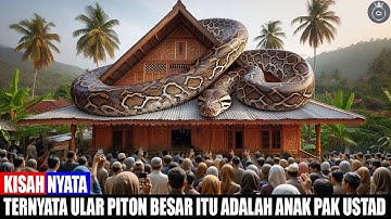 Bikin Merinding!! Anak pak Ustad Menjadi Seekor Ular Piton Raksasa Besar