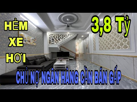Video Bán Nhà Gò Vấp 656} Nhà Chính Chủ Nợ Ngân Hàng Cần Bán... - youtube